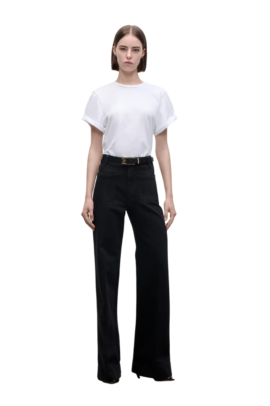 Alina stretch denim jeans in washed black