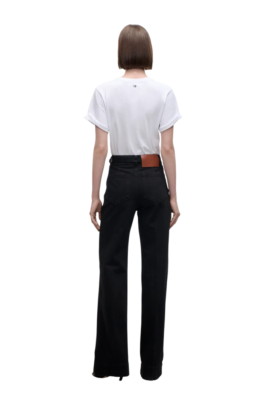 Alina stretch denim jeans in washed black