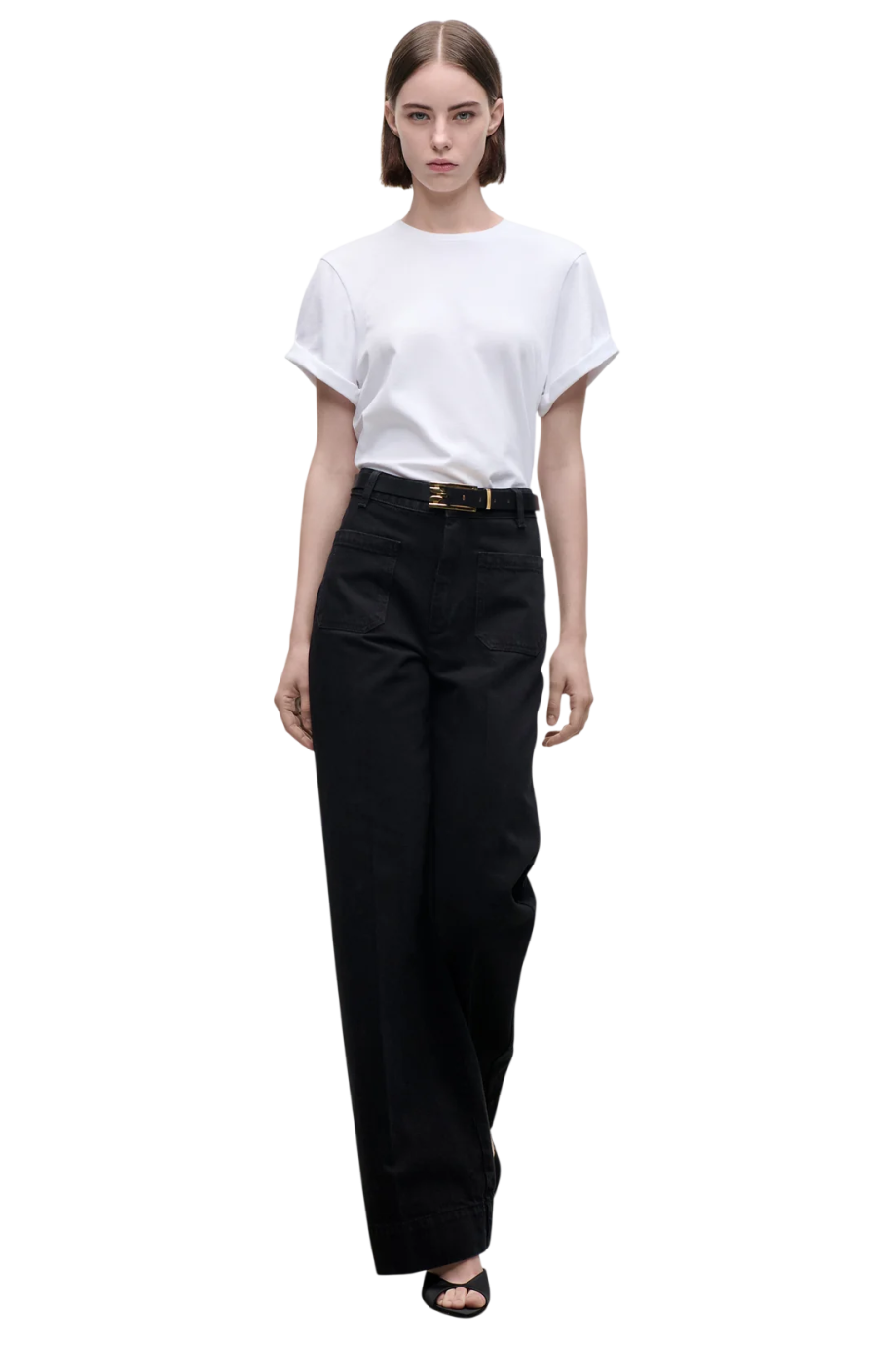 Alina stretch denim jeans in washed black