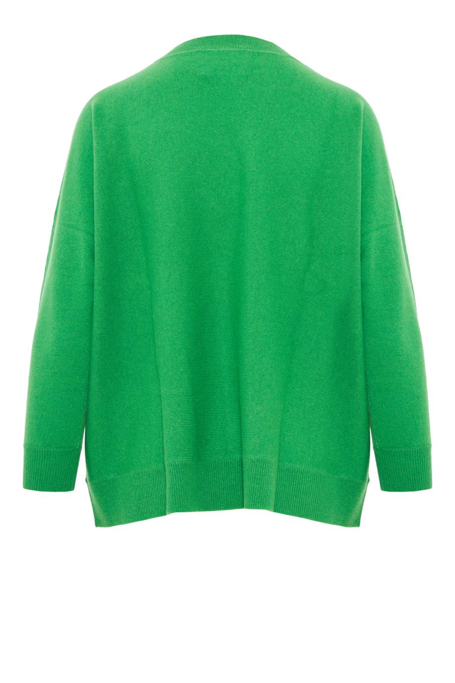 Kenny cashmere sweater in basilico