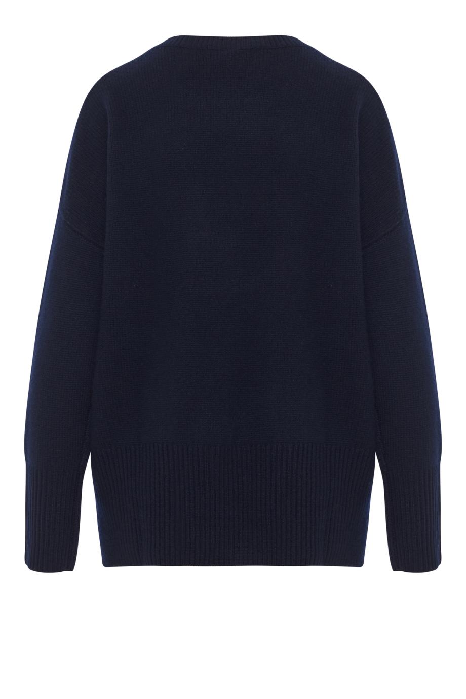 Mila cashmere sweater in navy