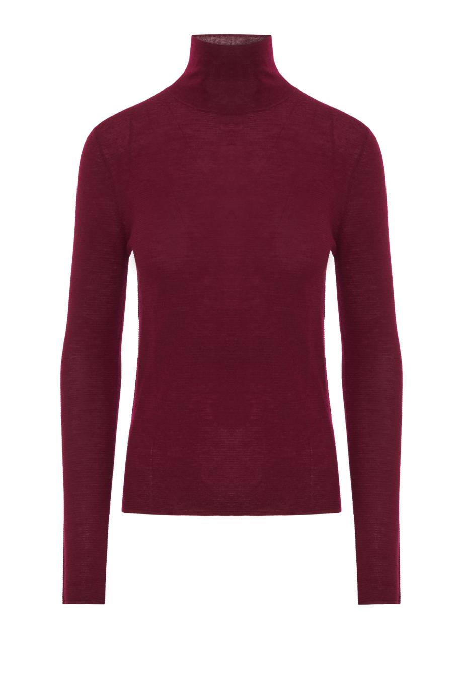Lory cashmere sweater in burgundy