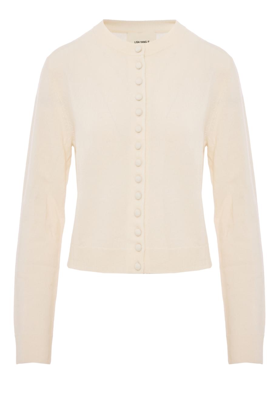 Wilona cashmere cardigan in cream