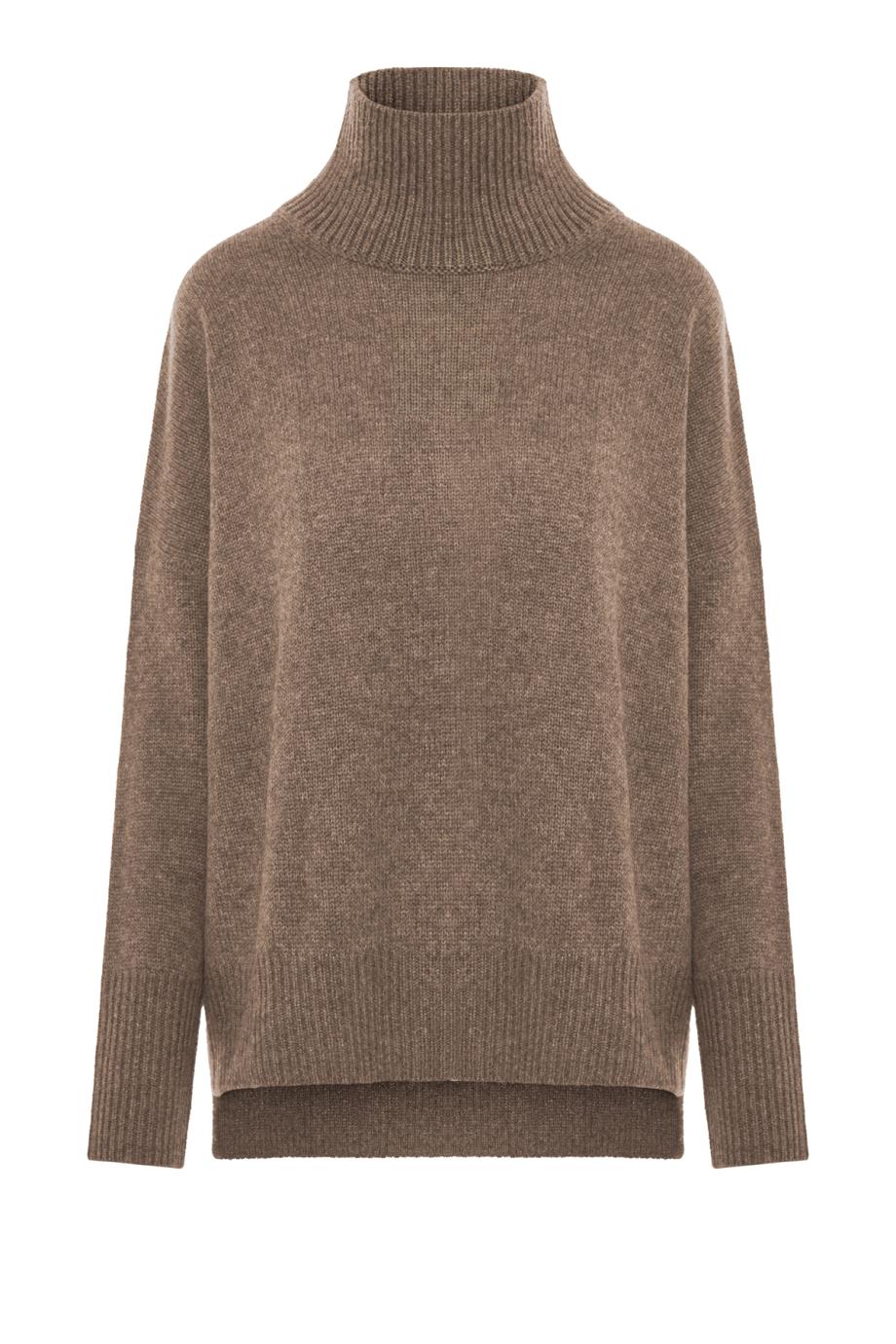 Heidi cashmere sweater in truffle
