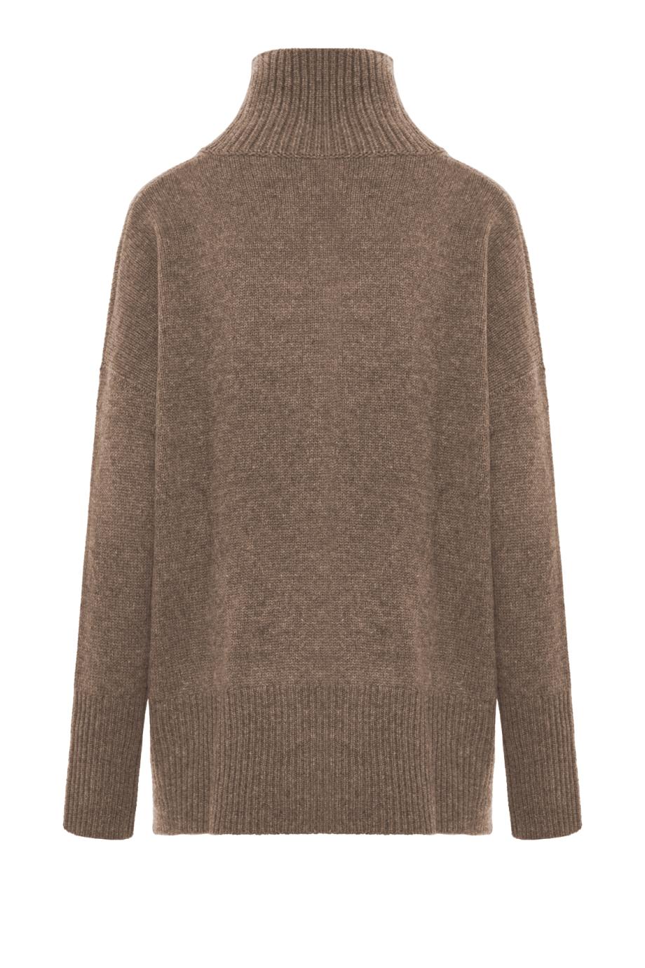 Heidi cashmere sweater in truffle