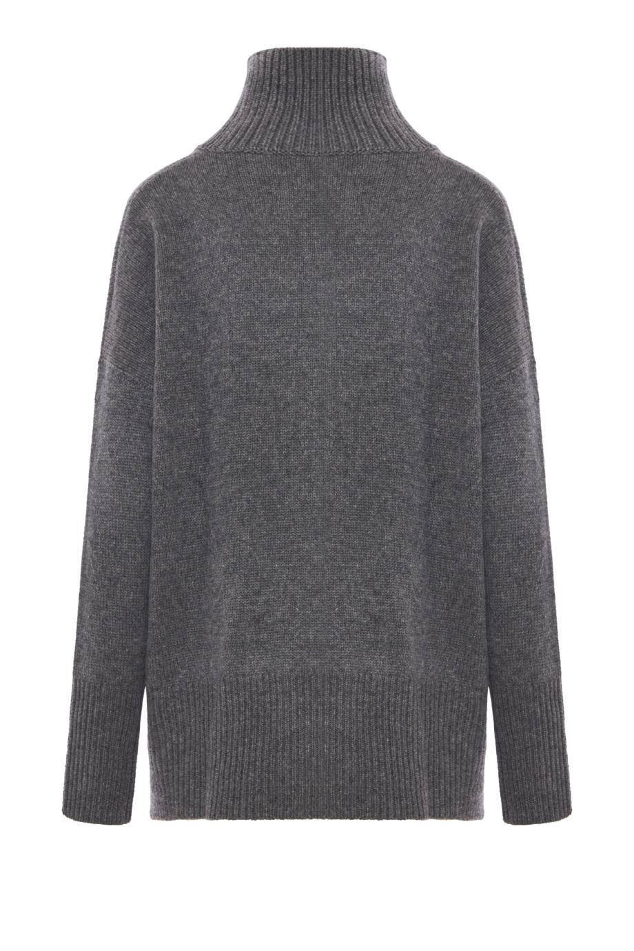 Heidi cashmere sweater in graphite