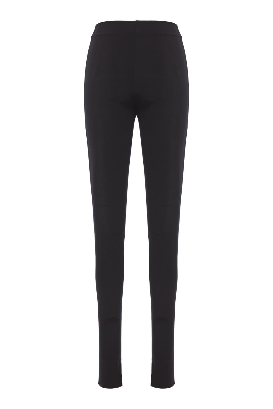 New Holla flared jersey leggings in black