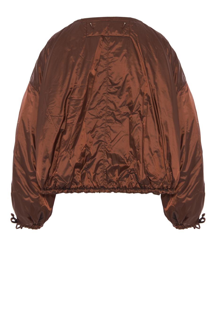 Parachute reversible quilted bomber jacket in sienna