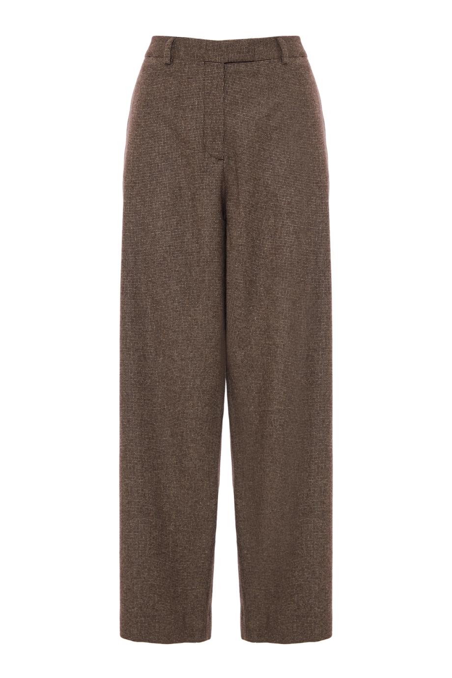 Nash wool pants in coffee
