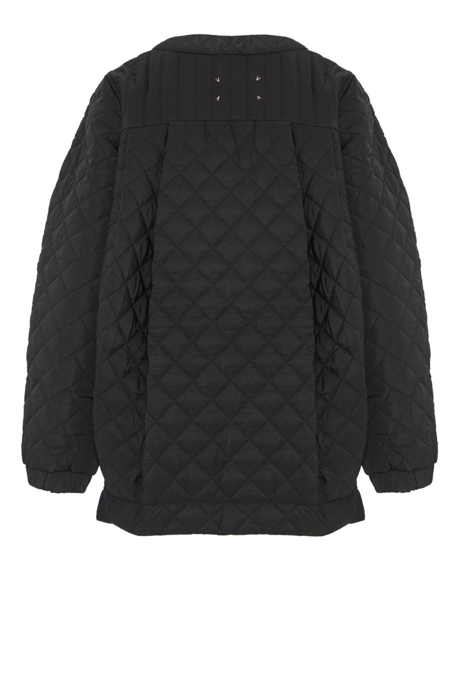 Sherida quilted jacket in black