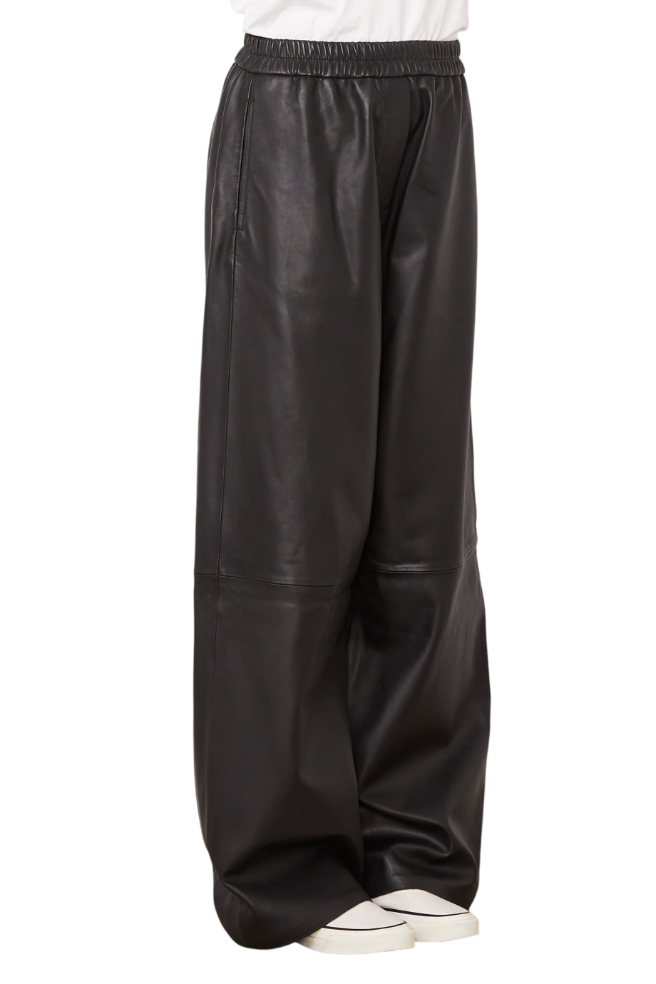 Joni leather pants in black