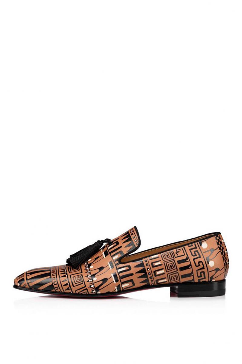 Officialito Flat CR Satin OH Xtian/Gg Christian Louboutin FW21 menswear accessories #18 - Tagwalk  main image 4