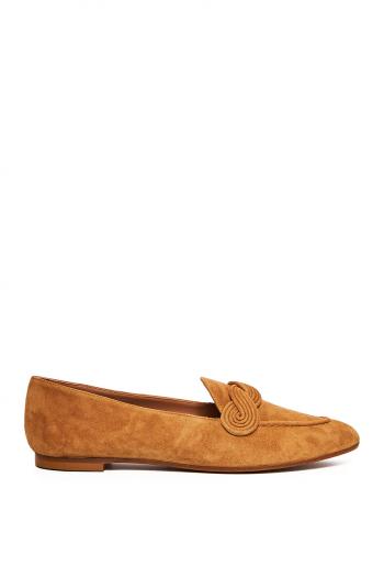 Infinite suede loafers
