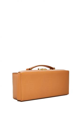 Grace Lungo leather box bag