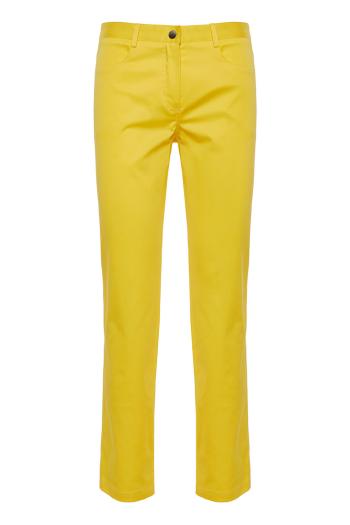 Stretch-cotton pants