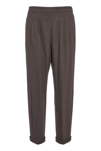 Wool-blend pants