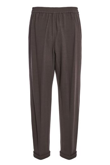 Wool-blend pants