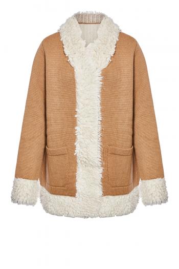 Cashmere and alpaca jacket 