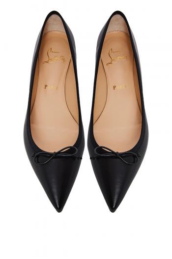 Hall spiked leather flats 