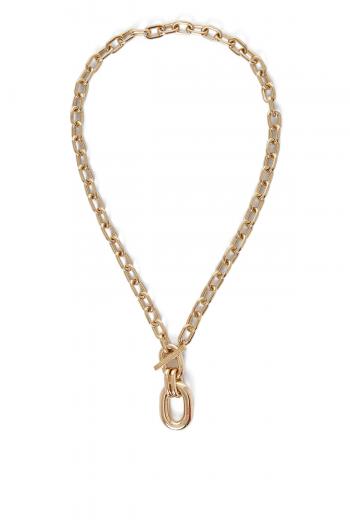 XL Link gold-tone necklace