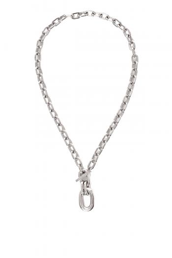 XL Link silver-tone necklace 