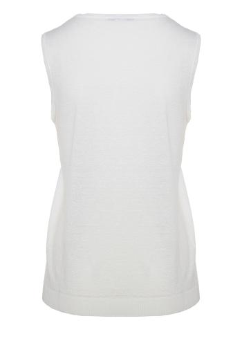 Linen and silk tank 