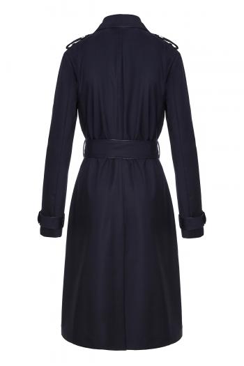 Cashmere trench coat 