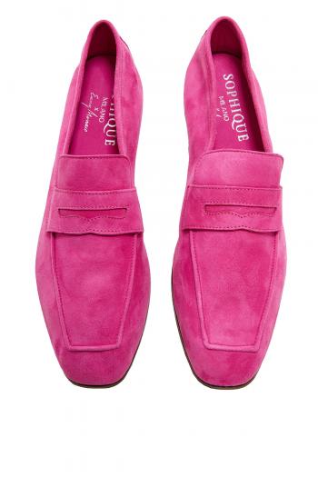 Donna suede loafers
