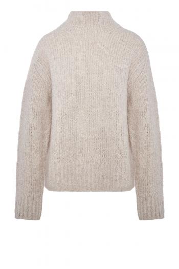 Knitted wool and cashmere sweater