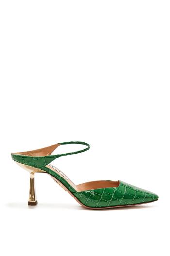 Iconic croc-leather mules 