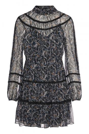 Rahla Paisley-Print Dress