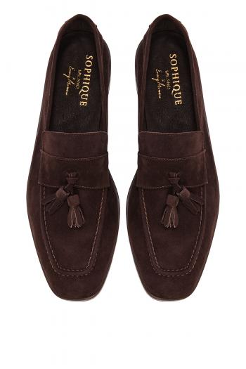 Chalet Uomo tasseled suede loafers