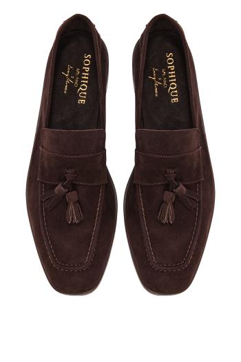 Chalet Uomo tasseled suede loafers