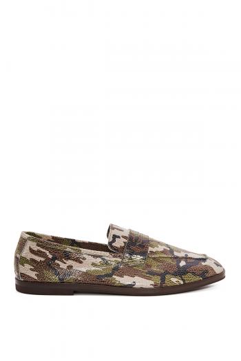 Chalet Uomo printed leather loafers