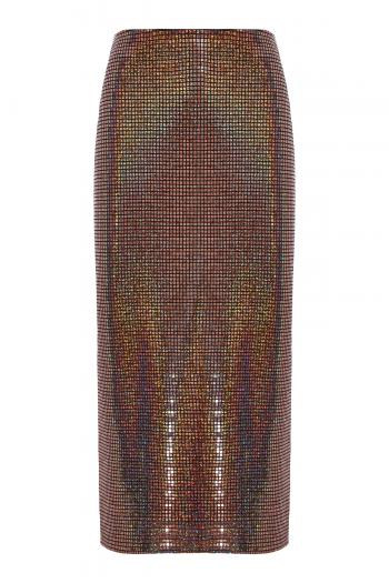Embellished midi skirt 