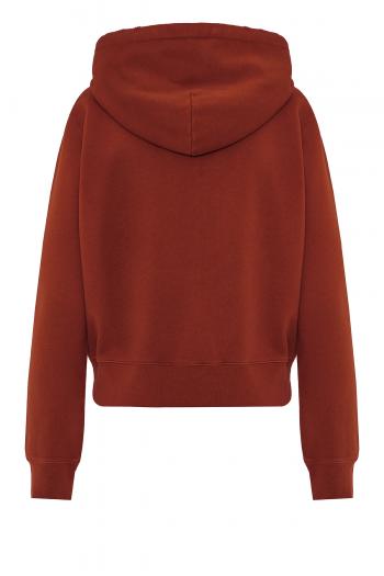 Cotton hooded sweatshirt