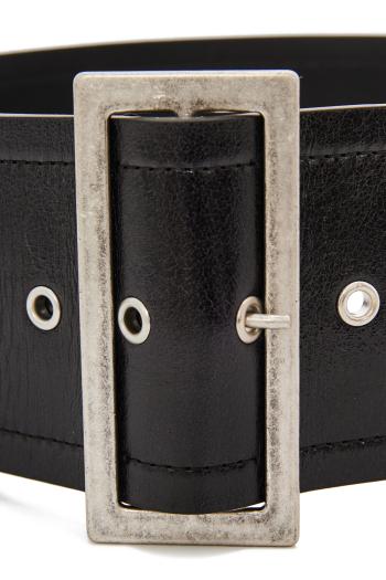 Leather belt 