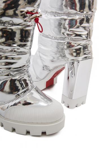 The Oriona Lug metallic nylon boots 