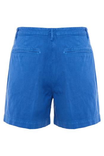 Cotton and linen shorts 