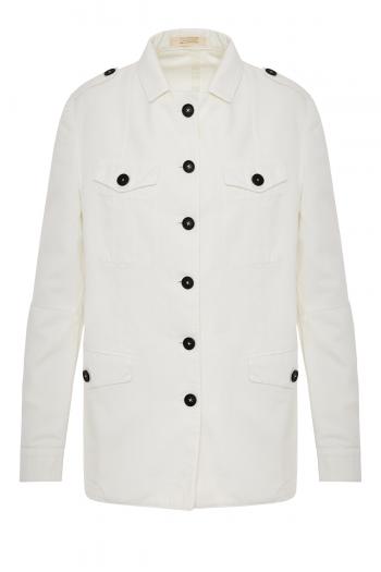 Cotton and linen jacket 