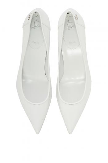 Sporty Kate patent-leather pumps 