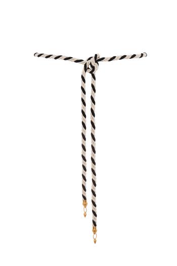 Vanessa rayon embellished belt