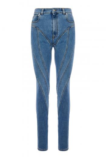 Stretch-cotton denim jeans