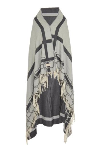 Wool and cashmere shawl
