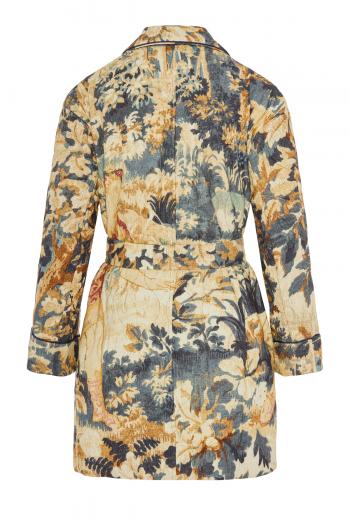 Quilted Enio printed jacket 