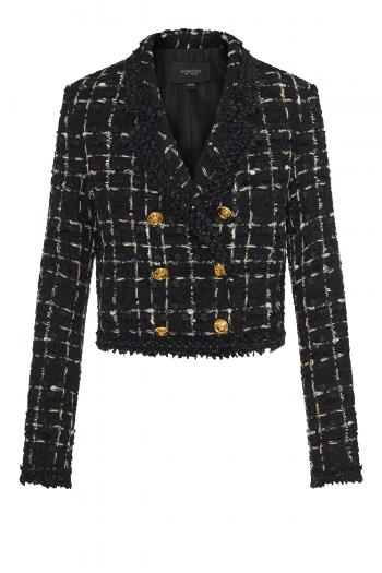 Embellished tweed jacket 