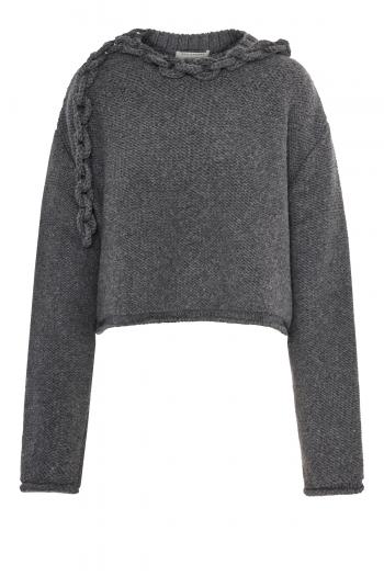 Knitted wool sweater 