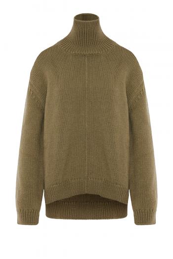 Wool turtleneck sweater 