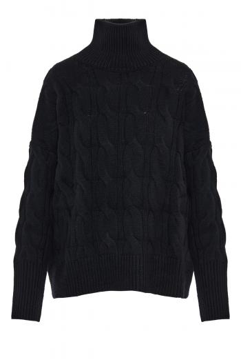 Manuela cable-knit cashmere sweater 