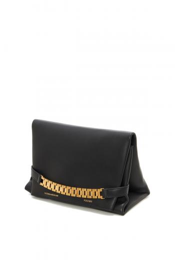 Chain Pouch embellished leather bag